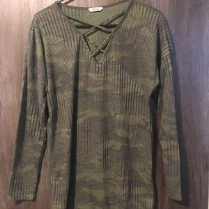 Long Sleeve Camo Shirt